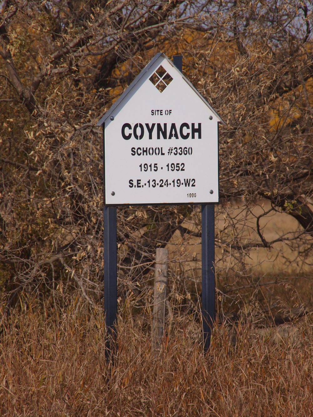 Coynach School District 3360, 1915-1952, southeast 13 township 24 range 19 west of the 2 meridian, near Southey, Saskatchewan    - Saskatchewan Gen Web